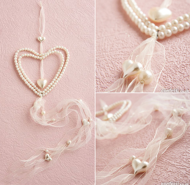 Double Heart Hanger Garland