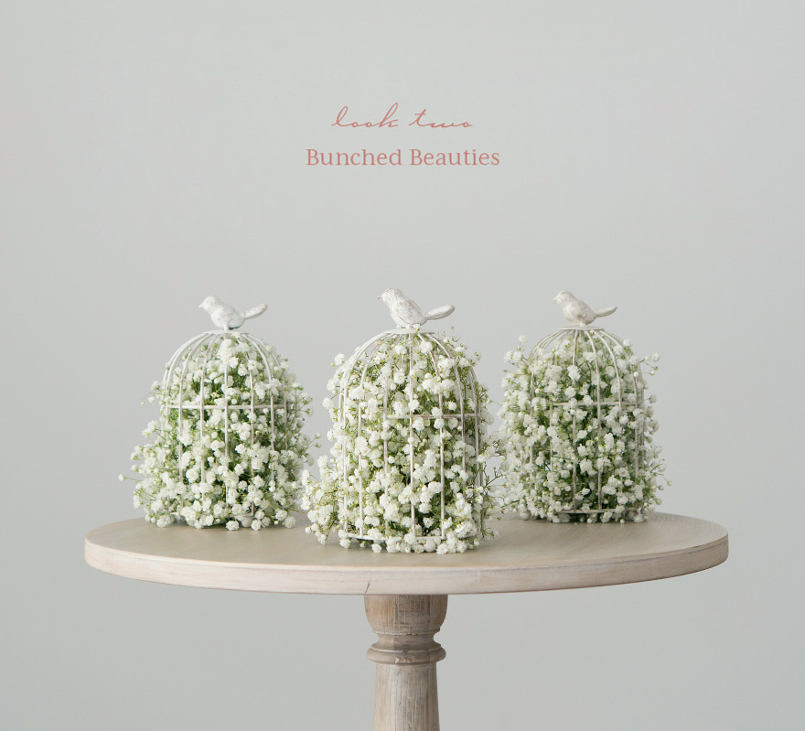 Baby's Breath DIY Wedding Centrepiece | Confetti.co.uk