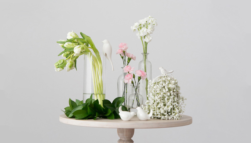 DIY Spring Centrepiece Inspiration | Confetti.co.uk