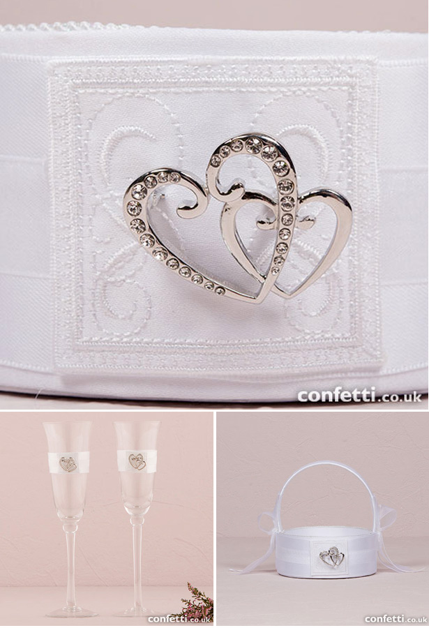 Classic Double Heart Wedding Collection 