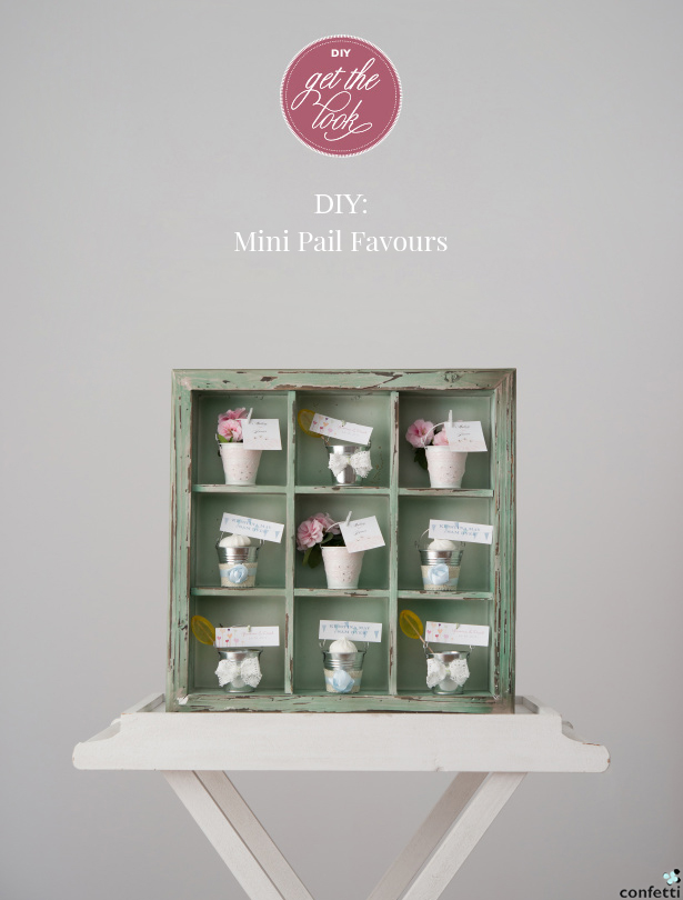 Petite Pails DIY Wedding Favours | Confetti.co.uk