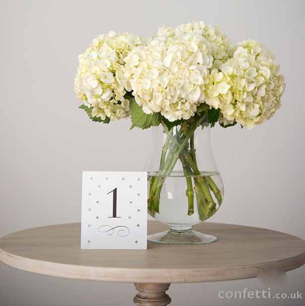 DIY Friday Place Numbers Flowers 