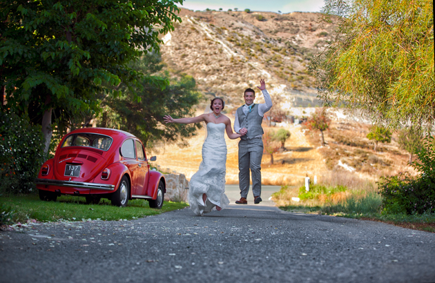 Bride and grooms official wedding-shoot