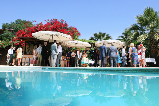 Wedding receptiton at Vasilias Nikoklis Inn