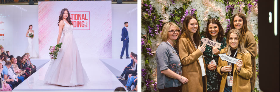 National wedding show catwalk