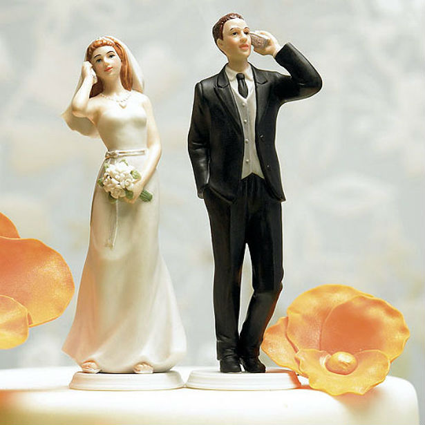 unplugged cake topper