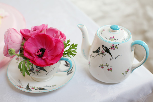 Two for joy teapot and cup | Confetti.co.uk