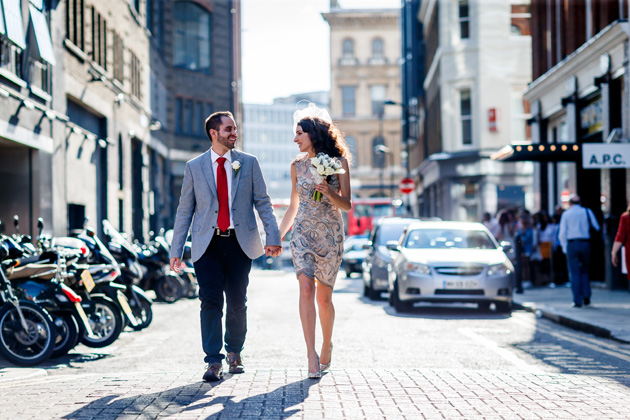 Urban city wedding shoot by Douglas Fry | Confetti.co.uk