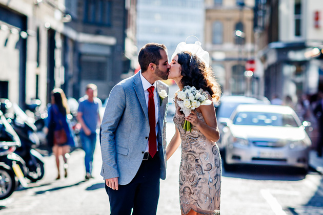 Urban city wedding shoot by Douglas Fry | Confetti.co.uk