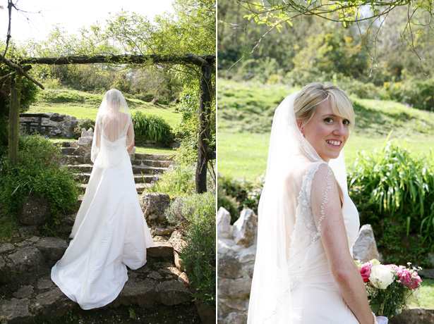 The bride in a Sophie Tulle Blush Pink Wedding Dress | Ava Images | Confetti.co.uk