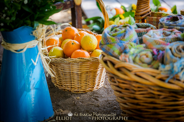 Colourful Wedding Fruit Table