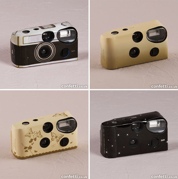 Disposable Themed Wedding Cameras