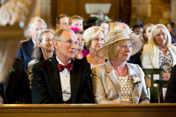 Wedding guests at the ceremony | Confetti.co.uk