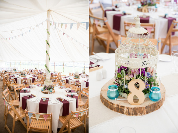 Rustic bird cage wedding centrepiece | Confetti.co.uk