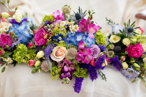 Mix array of wild flower bridal bouquet | Confetti.co.uk