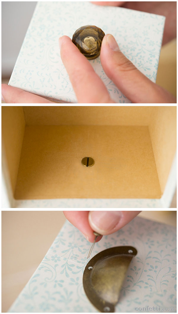 DIY Wedding Friday | Vintage Drawer Tutorial | Adding Final Touches| Confetti.co.uk