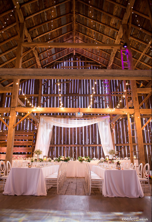 Barn Wedding Venue with Rustic Theme | Confetti.co.uk   