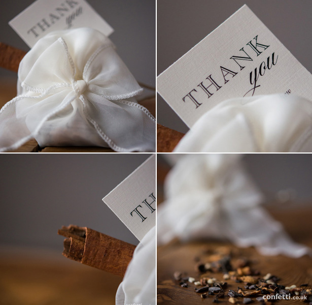 We guaran-tea your guests will love this autumnal wedding favour from Confetti.co.uk