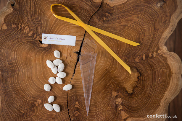 DIY Pumpkin seed autumn wedding favour supplies from Confetti.co.uk