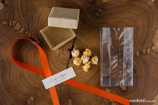 DIY Toffee Popcorn Wedding Favour Supplies from Confetti.co.uk