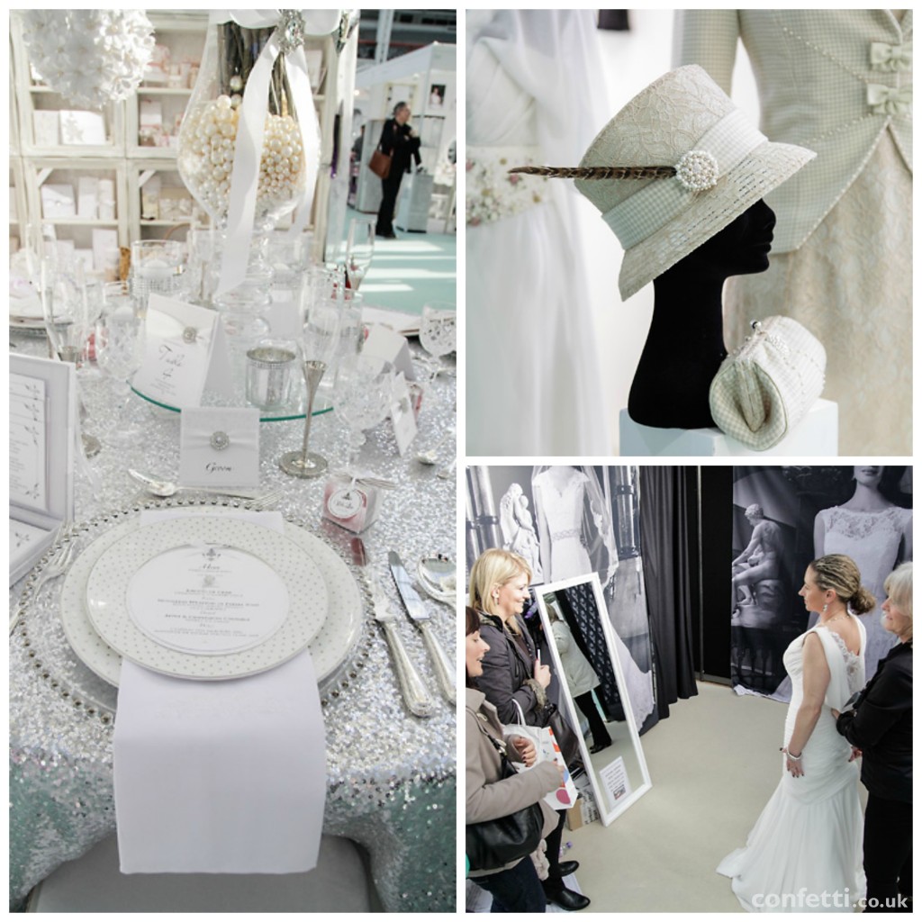 Bridal opportunities at a wedding show from Confetti.co.uk