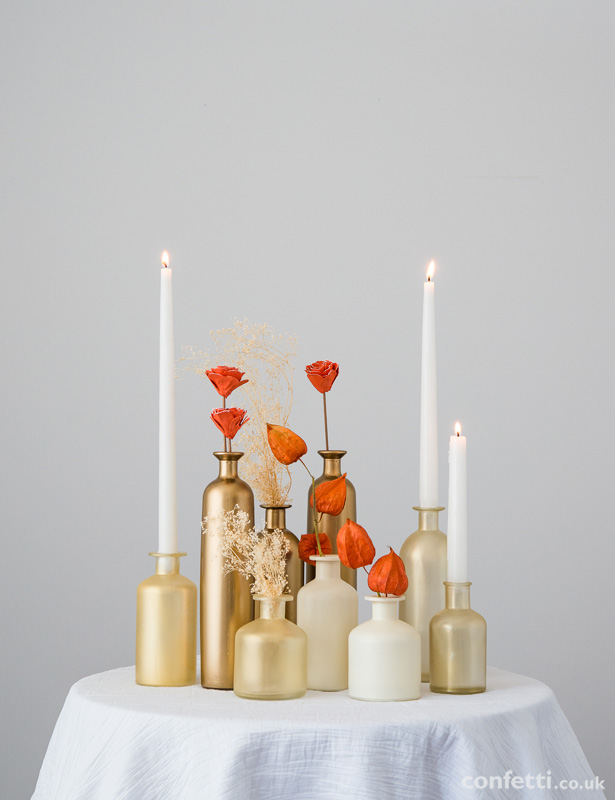 Autumn Wedding Decor Statement Table | Confetti.co.uk