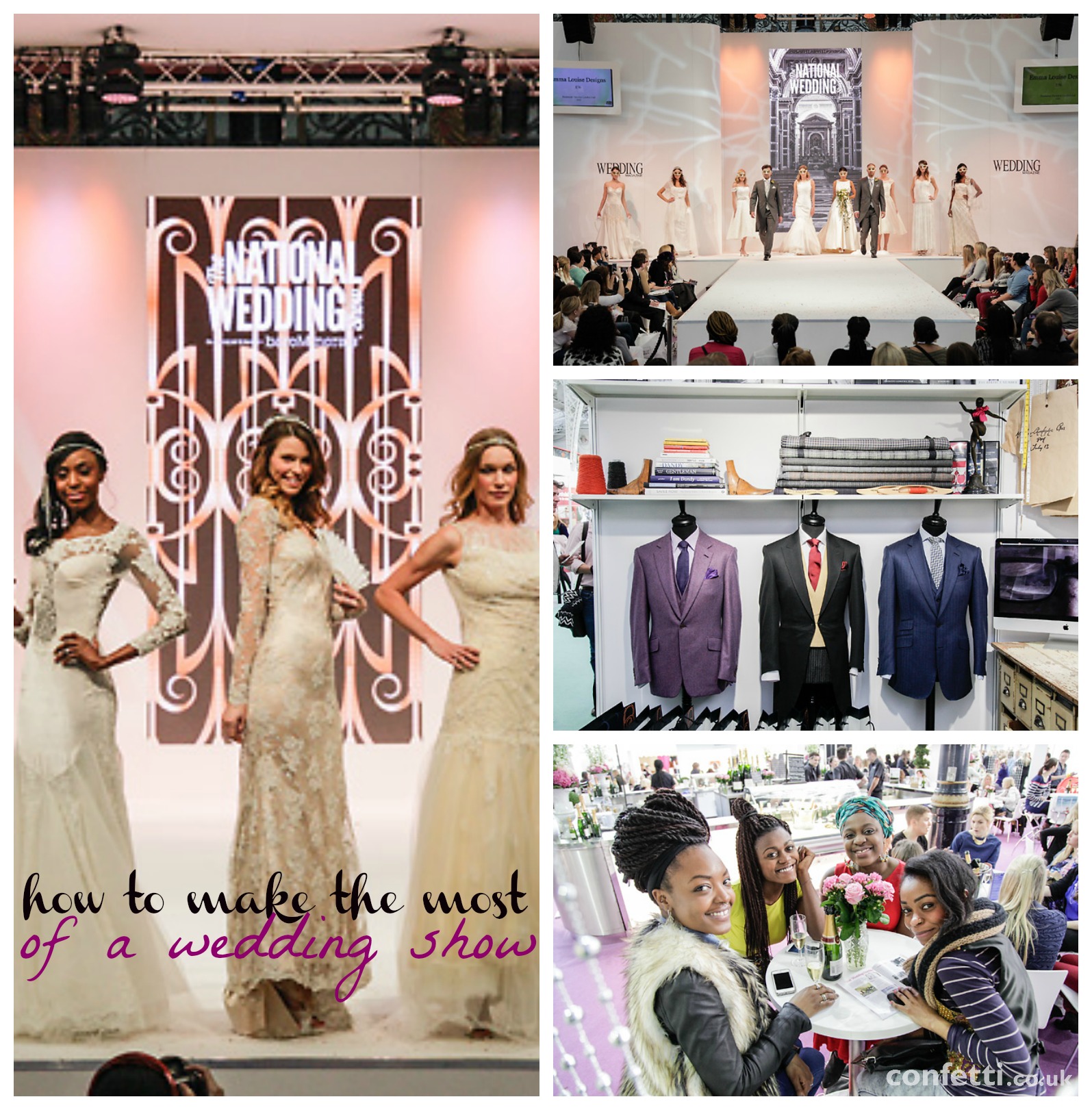 How to make the most of a wedding show