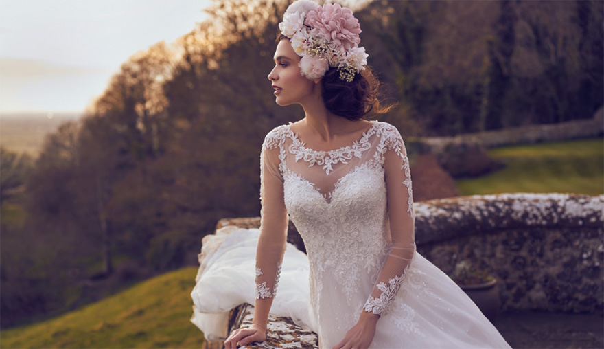 PH6028 Ballgown Lace Wedding Dress by Phoenix Gowns - Princess Wedding Dresses | Confetti.co.uk