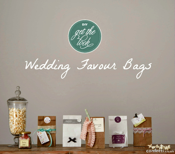 DIY Wedding Favour Bags Tutorial Confetti.co.uk