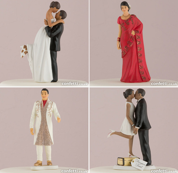 Ethnic and Interracial Cake Toppers | Confetti.co.uk