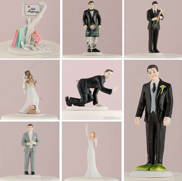 Interchangeable cake toppers | Confetti.co.uk