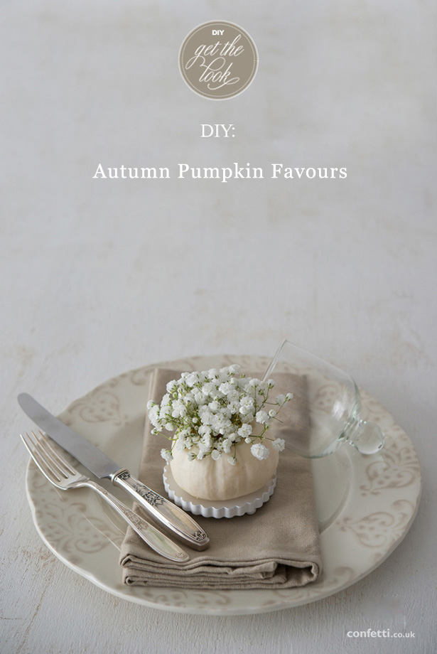 DIY Autumn Pumpkin Favours | Confetti.co.uk