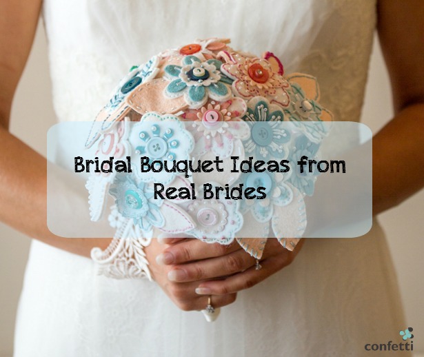 Bridal Bouquet Ideas from Real Brides | Confetti.co.uk 