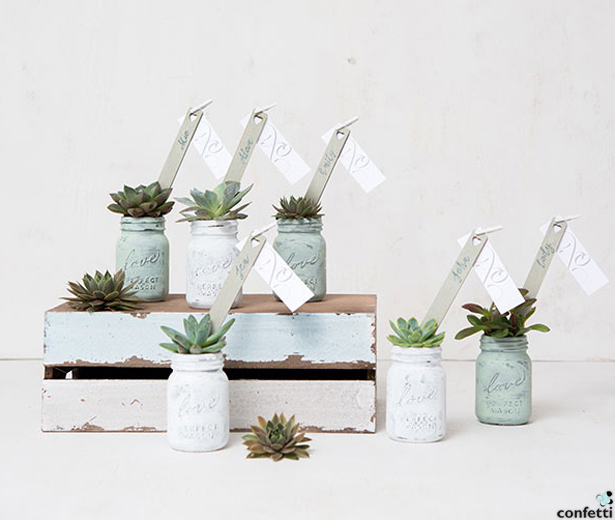 Wedding Succulents | Confetti.co.uk