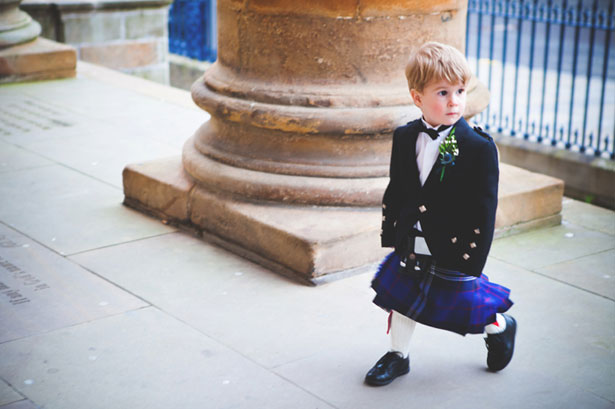 A very cultural page boy makes his grand entrance into the wedding venue | Confetti.co.uk