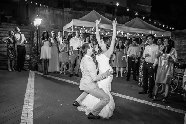 First dance to You Are The Best Thing, by Ray LaMontagne| Wedding reception at Villa Bucciano , Tuscany | Morgan and James Real Wedding By Infinity Weddings | Confetti.co.uk