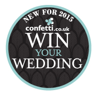 Win a Wedding Competion, the UK's largest wedding prize ever from Confetti.co.uk