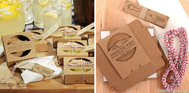 Sweetie Pies mini pie packaging | Confetti.co.uk