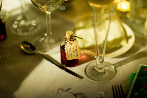 Christmas themed wedding favours | Abigail and Chris's Real Christmas Wedding | Confetti.co.uk 