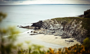  Lisa and Ben's Real Wedding at Tunnels Beaches, Ilfracombe in Devon