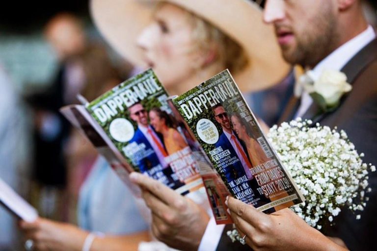 personalised wedding magazine