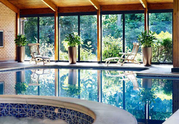 Swimming pool at the Preston Marriott Hotel Lancashire