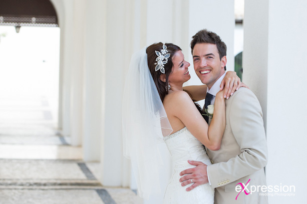 The bride and groom official wedding pictures by Expression Photography |Destination Wedding  at the Sheraton Algarve Hotel, in the Algarve, Portuga| Debora and James’s real destination wedding | Confetti.co.uk