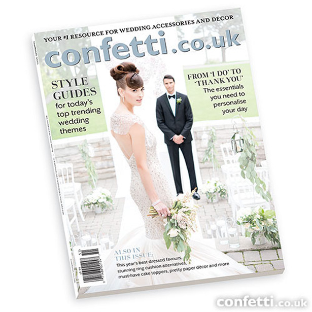 Confetti.co.uk's 2015 Magazine Cover | Confetti.co.uk