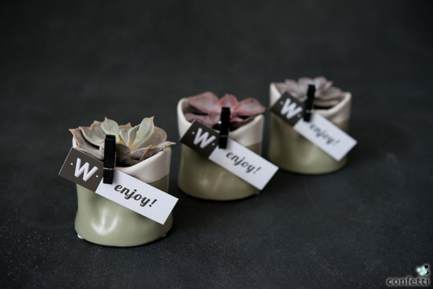 Industrial Chic Wedding Favours | Confetti.co.uk