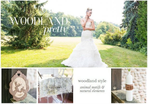 Woodland Wedding Theme from Confetti.co.uk