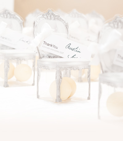 Classic Wedding Favours from Confetti.co.uk