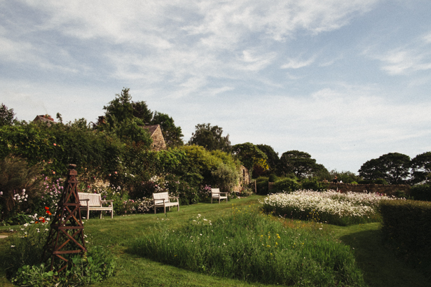 Gardens at Crook Hall | Steph and Gary's Real Garden Wedding | Confetti.co.uk 