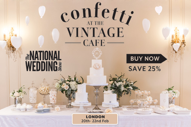 Vintage Cafe at the National Wedding Show | Confetti.co.uk