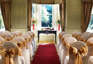 Preston Marriott civil wedding suite